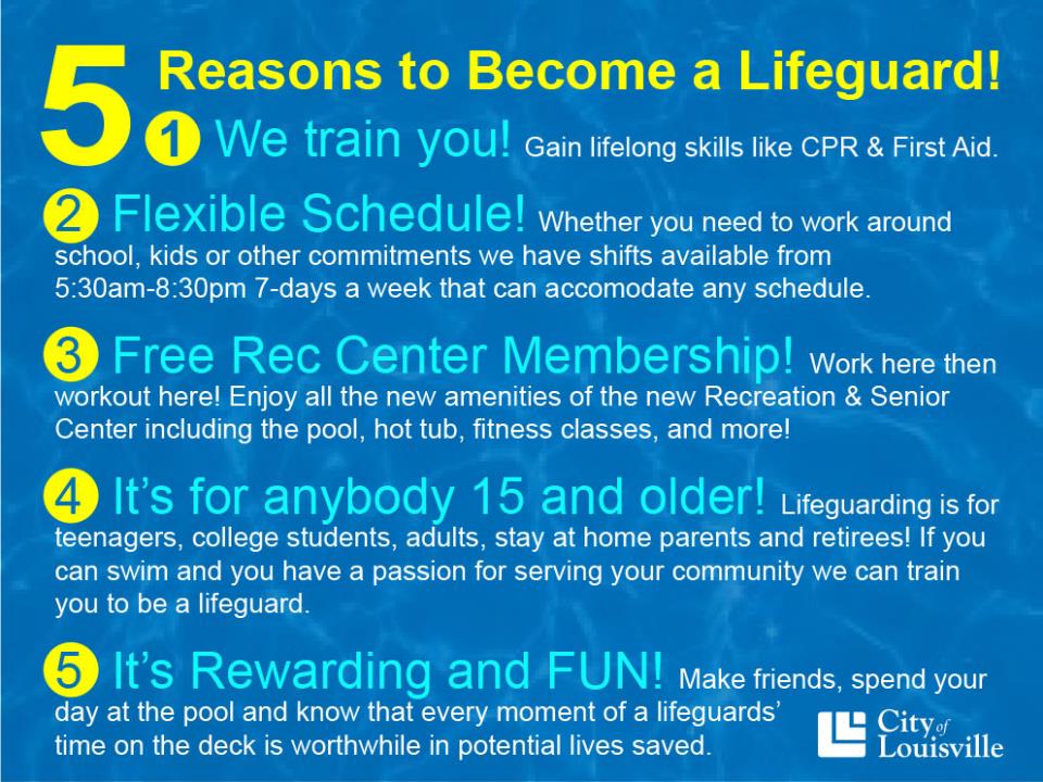 5 reasons to become a lifeguard