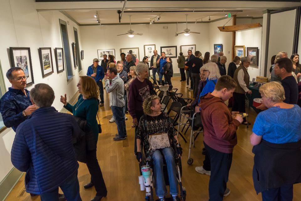 City of Louisville Arts Center During Art Show