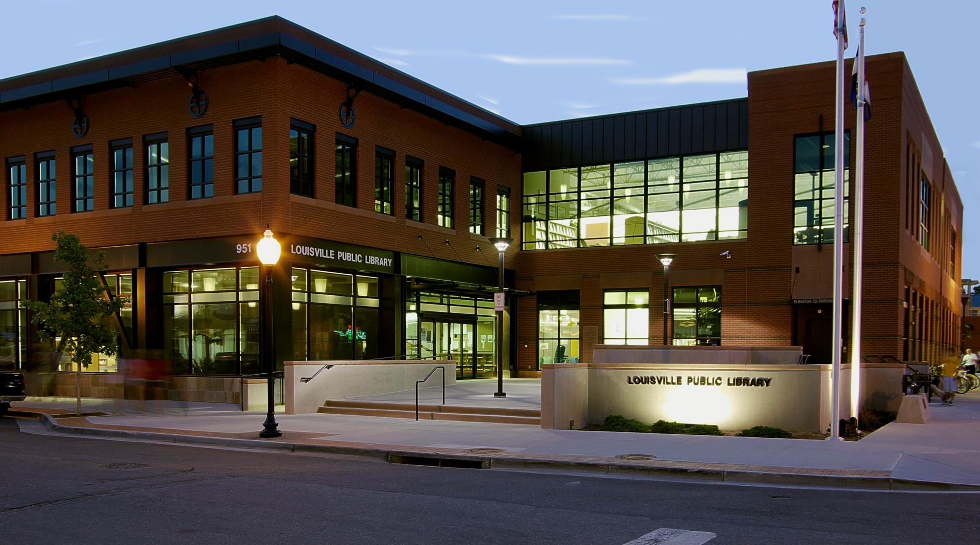 Library at Night - T Carter