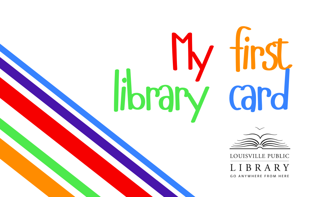My first library card Wallet