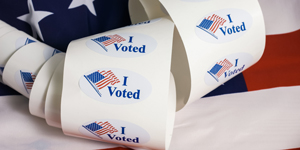 I voted stickers