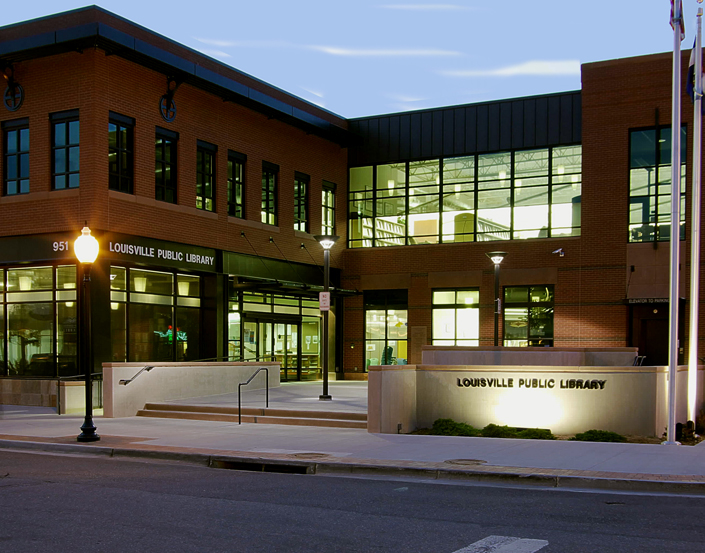 Library at Night
